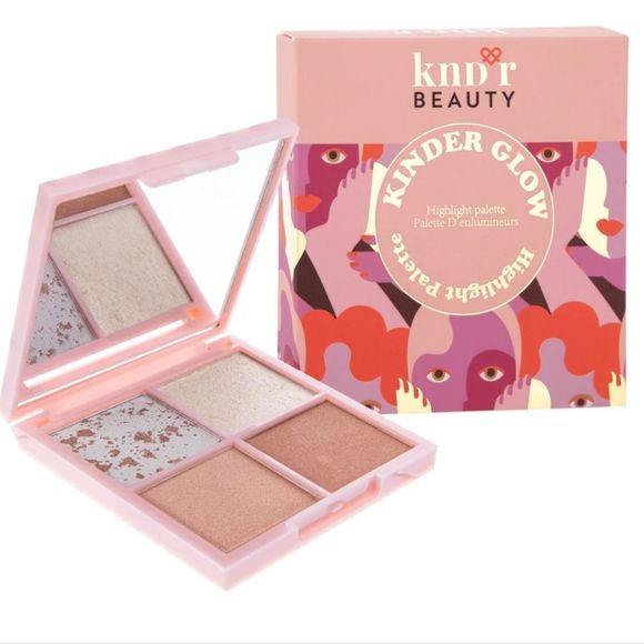 Kndr Beauty Kinder Glow Highlight Palette - Picture 1 of 9